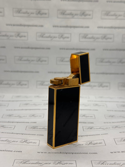 Cartier Les Must "5 Facce" - Placcato Oro & Lacca di Cina Nera