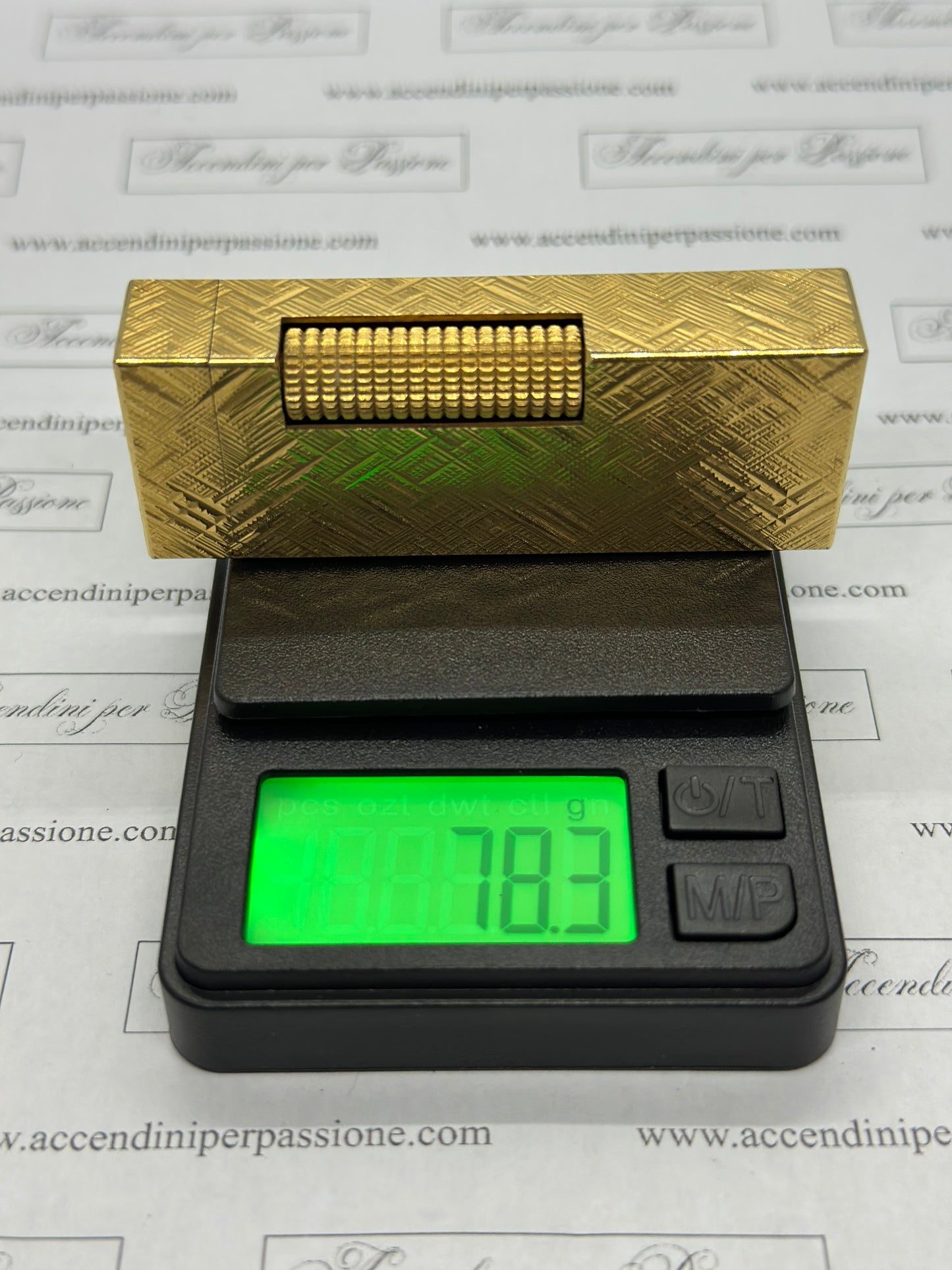 Dunhill Rollagas – Placcato Oro "Scar"