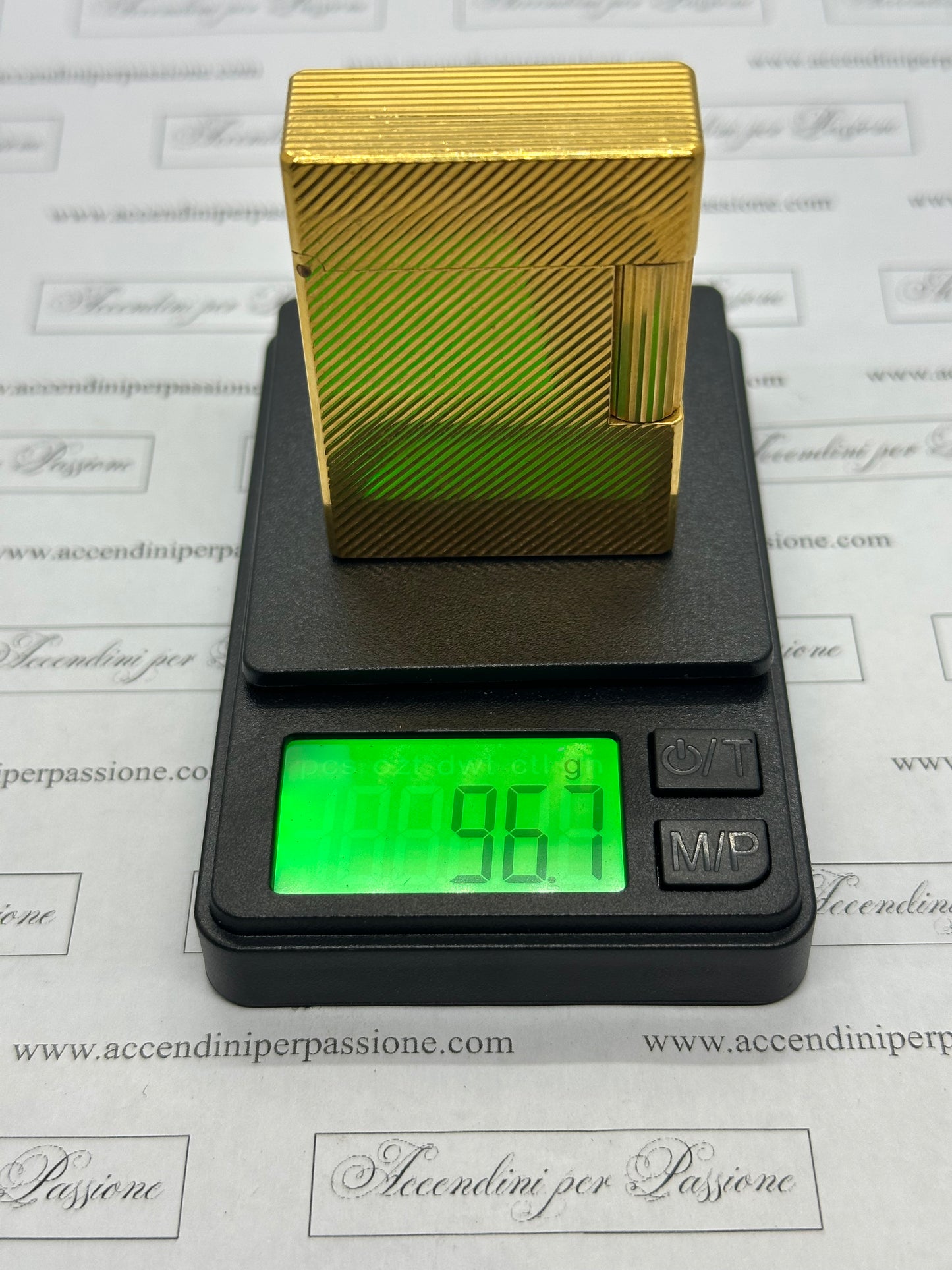 S.T. Dupont Linea 1 small – Placcato Oro "Diagonal"