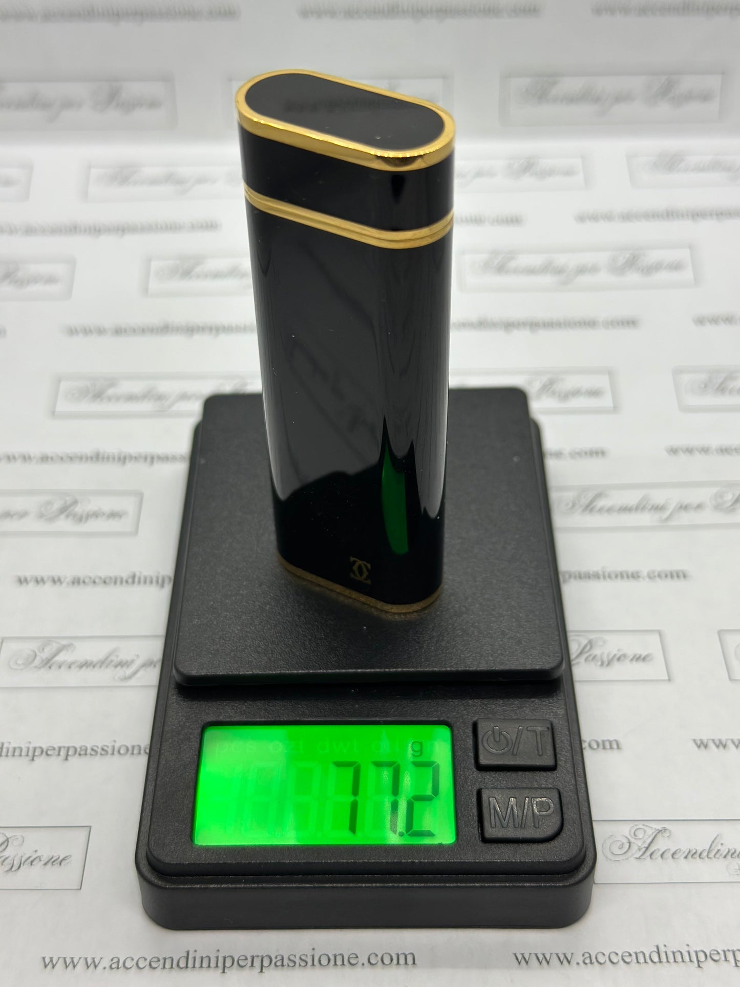 Cartier Les Must Ovale - Placcato Oro & Lacca di Cina Nera