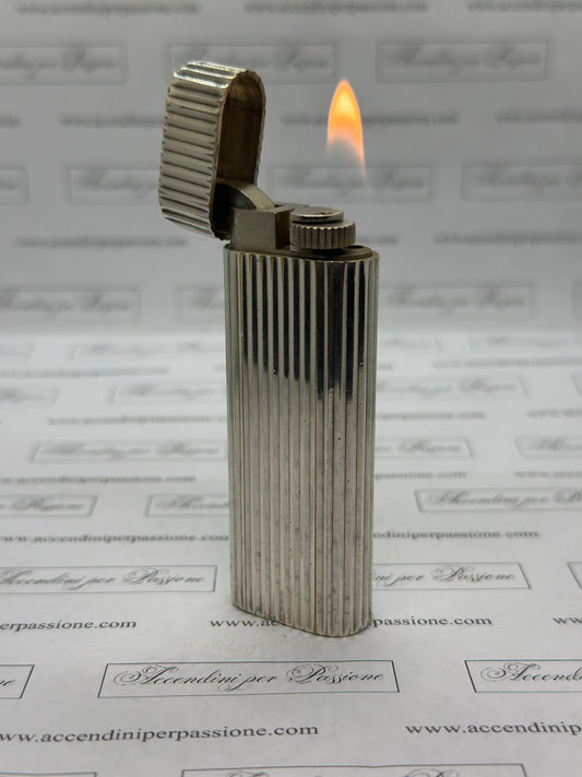 Cartier Les Must Ovale - Placcato Argento "Vertical Lines"