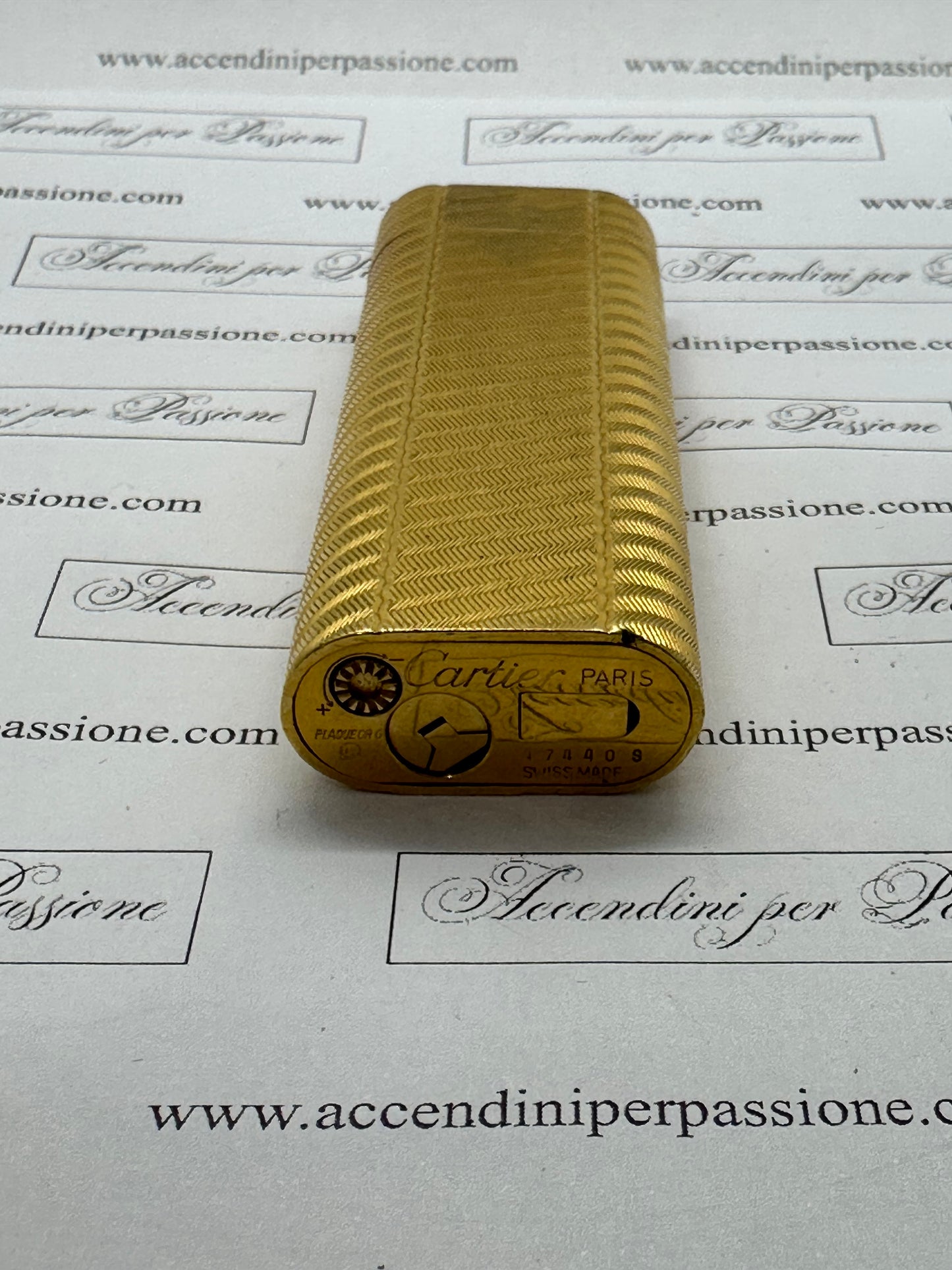 Cartier Les Must Ovale - Placcato Oro "Stripes"