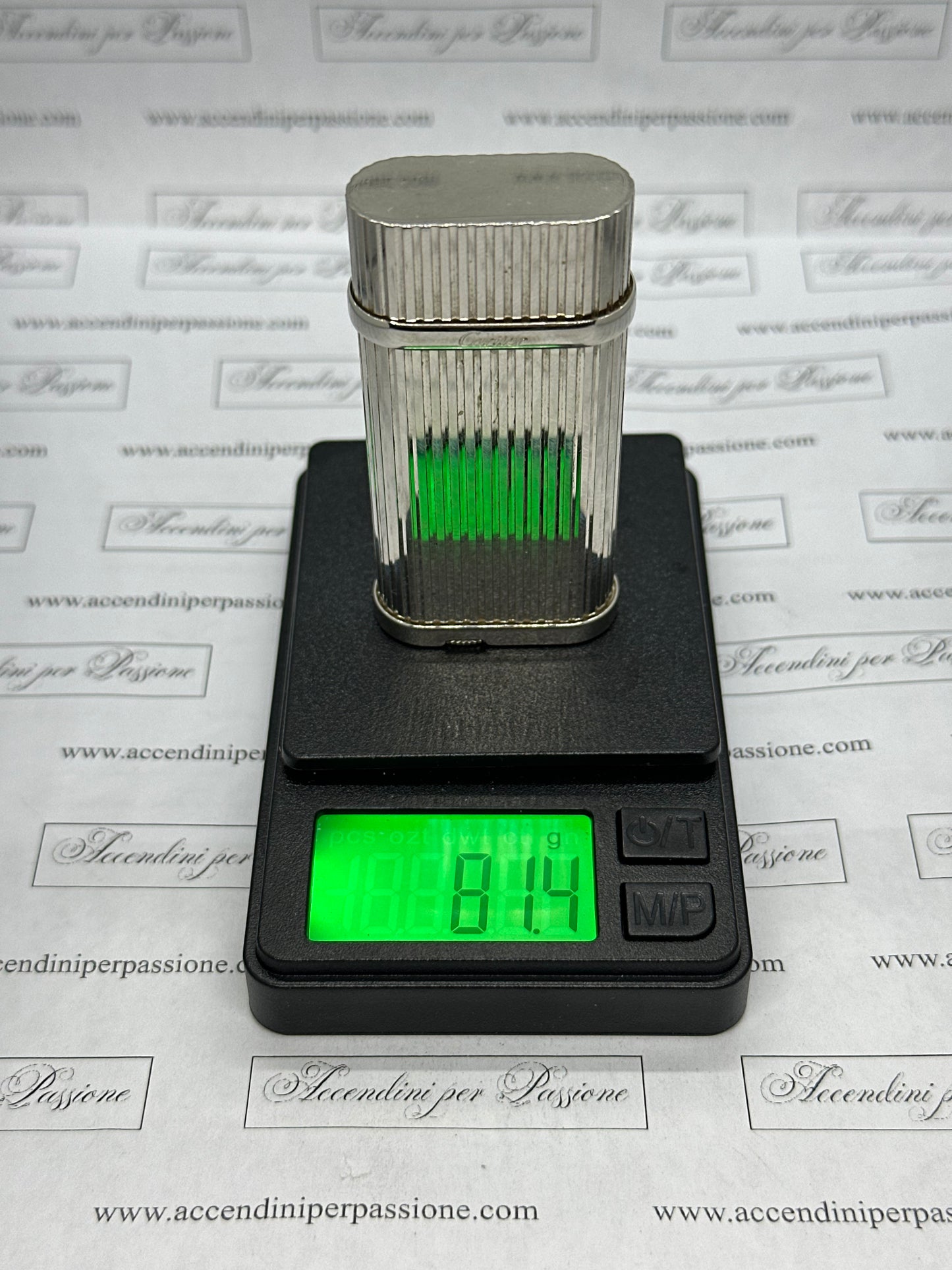 Cartier Ovale - Placcato Argento & Finiture in Palladio