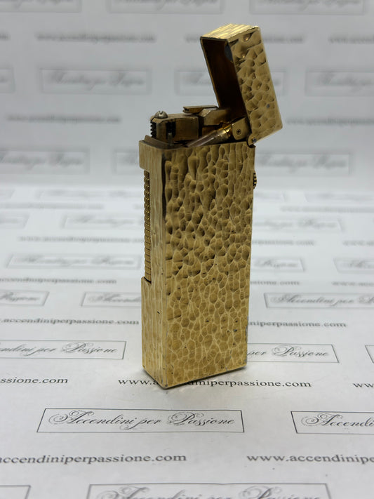 Dunhill Rollagas – Placcato Oro "Martellato"