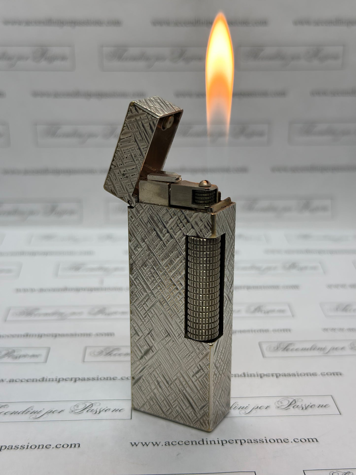 Dunhill Rollagas – Placcato Argento "Scar"