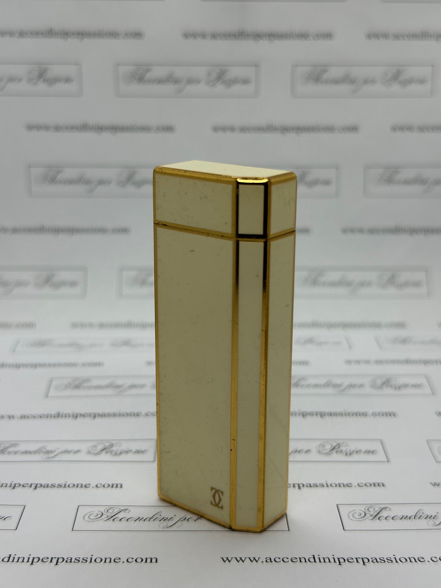 Cartier Les Must "5 Facce" - Placcato Oro & Lacca di Cina Avorio