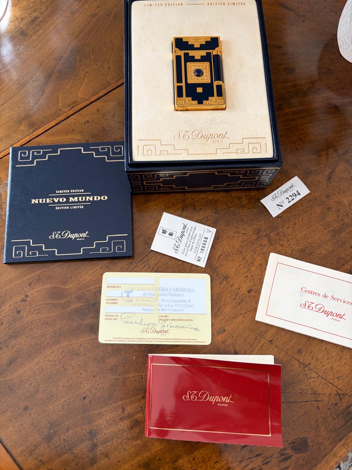 S.T. Dupont Linea 2 - "Nuevo Mundo" Limited Ed.