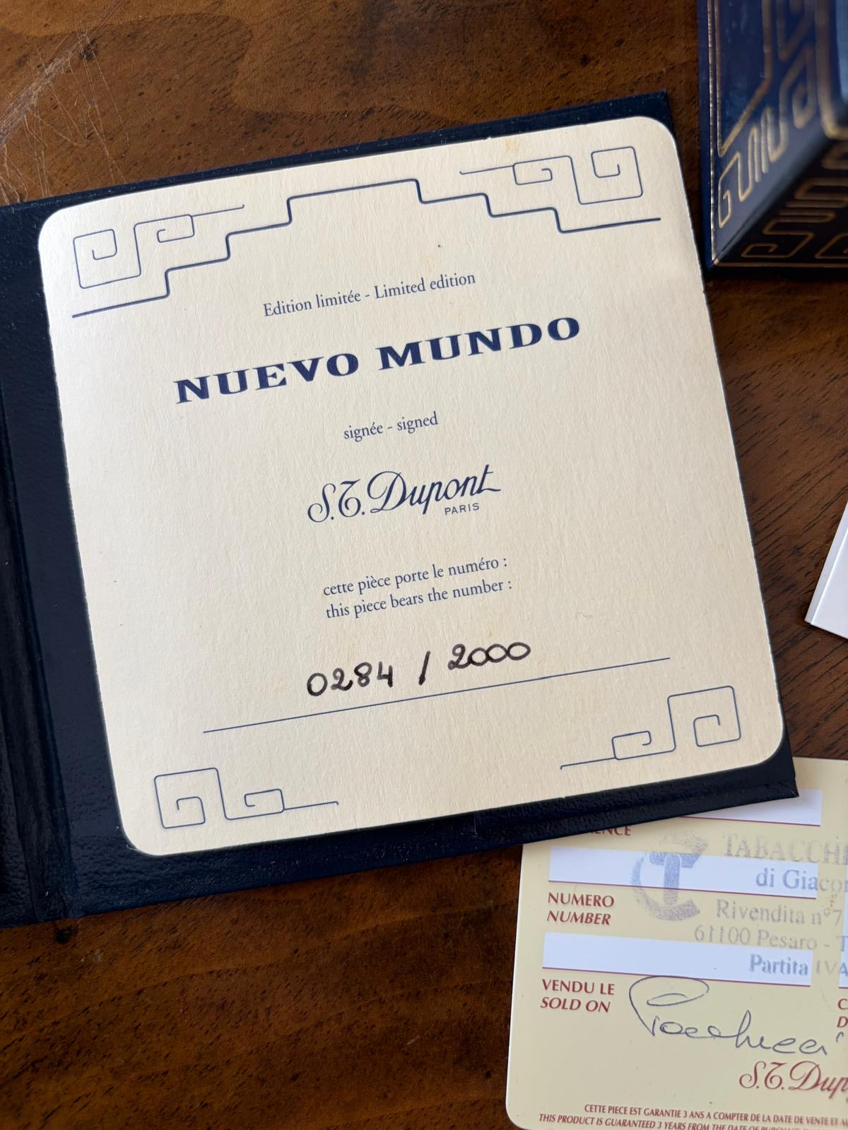 S.T. Dupont Linea 2 - "Nuevo Mundo" Limited Ed.