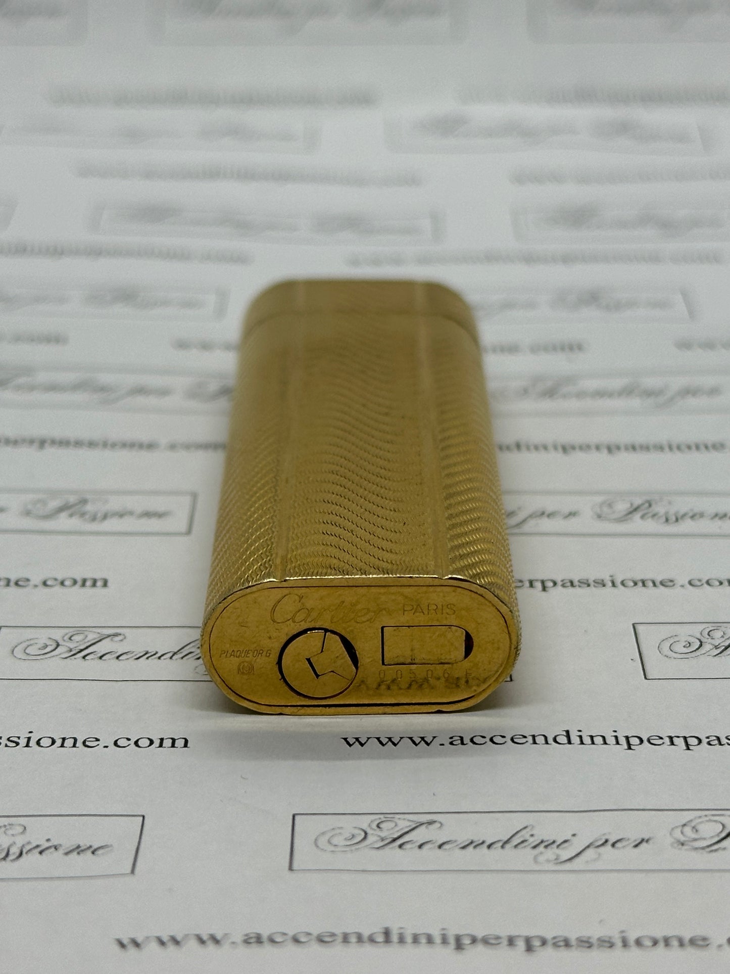 Cartier Les Must Ovale - Placcato Oro "Waves"