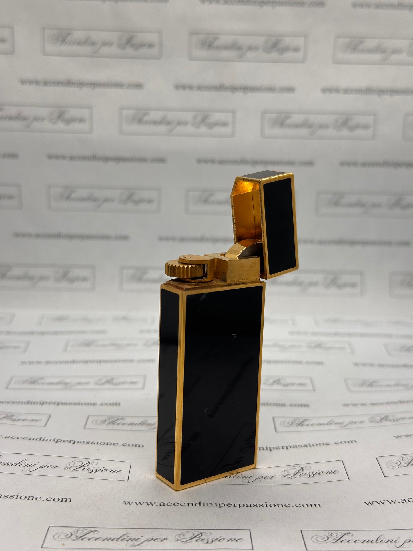 Cartier Les Must "5 Facce" - Placcato Oro & Lacca di Cina Nera