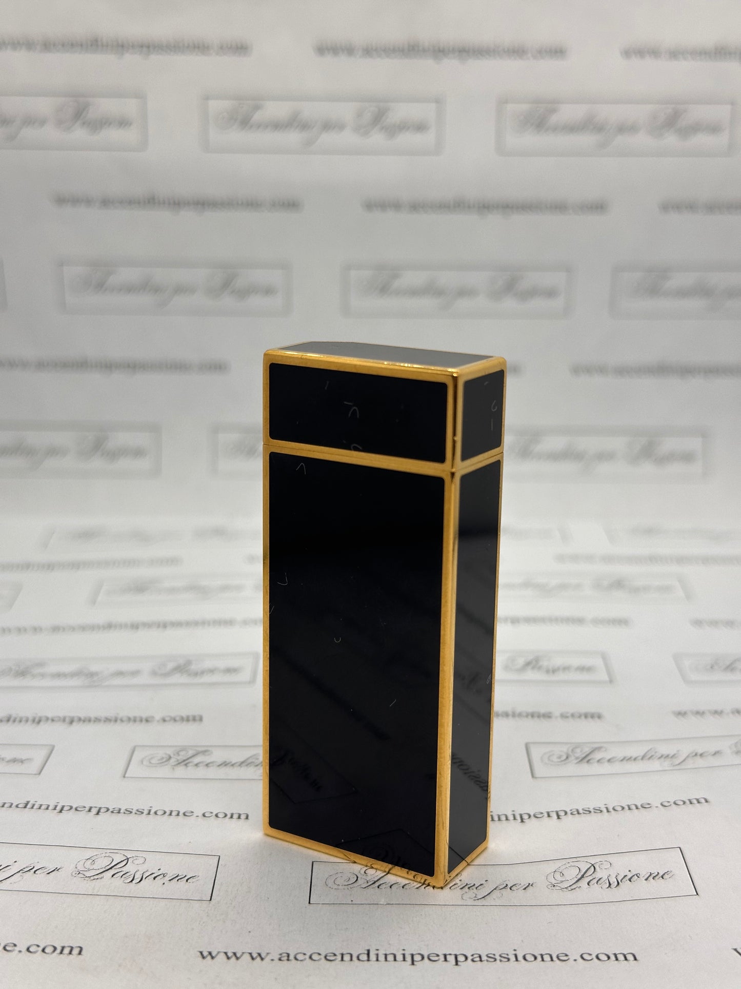 Cartier Les Must "5 Facce" - Placcato Oro & Lacca di Cina Nera