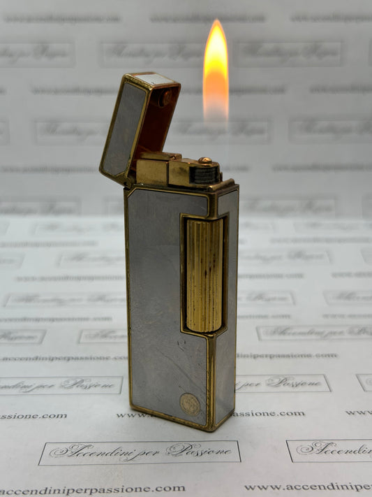 Dunhill Rollagas – Placcato Argento & Oro "Mirror"