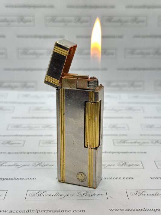 Dunhill Rollagas – Placcato Oro & Argento "Gold Stripes"