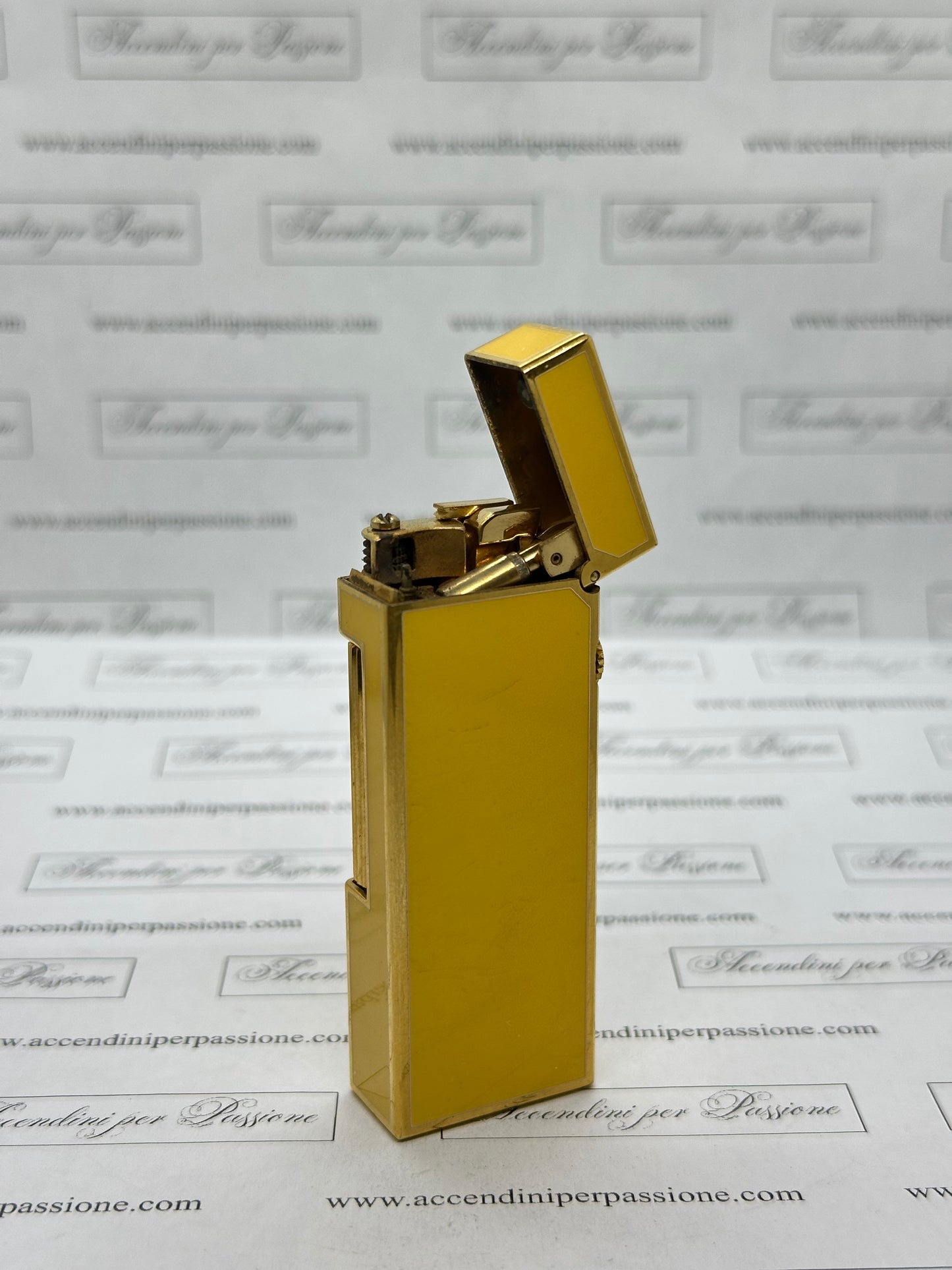 Dunhill Rollagas – Placcato Oro & Lacca di Cina “Lemon”