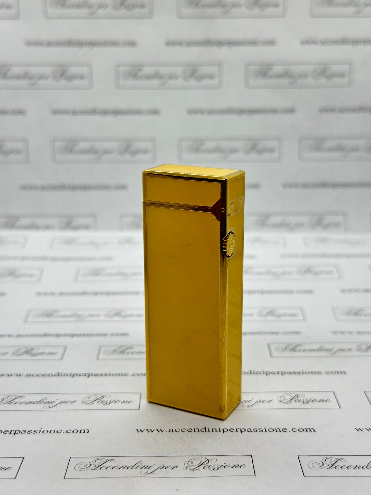 Dunhill Rollagas – Placcato Oro & Lacca di Cina “Lemon”