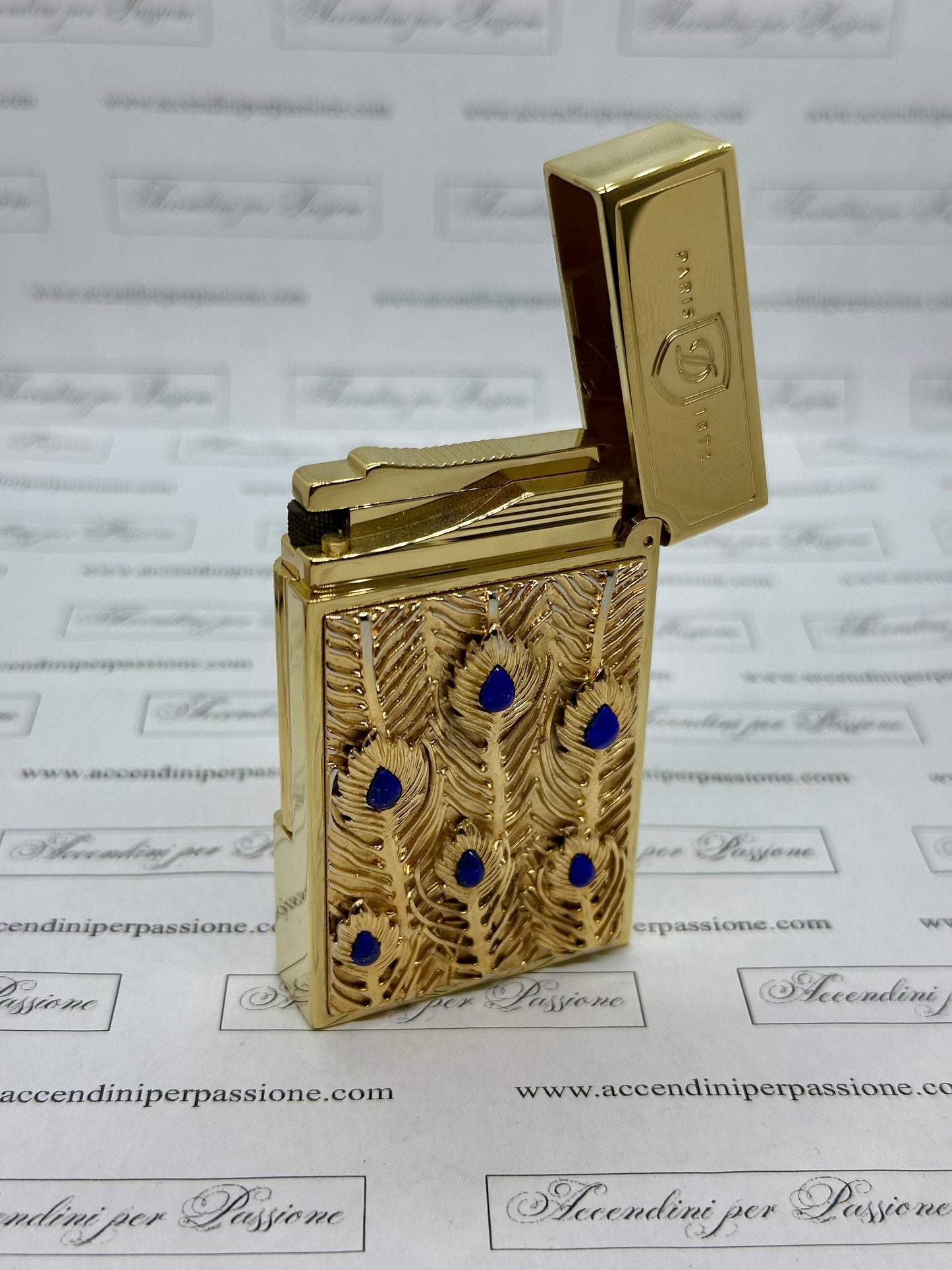 S.T. Dupont Linea 2 Haute Creation - "Peacock" Limited Ed.