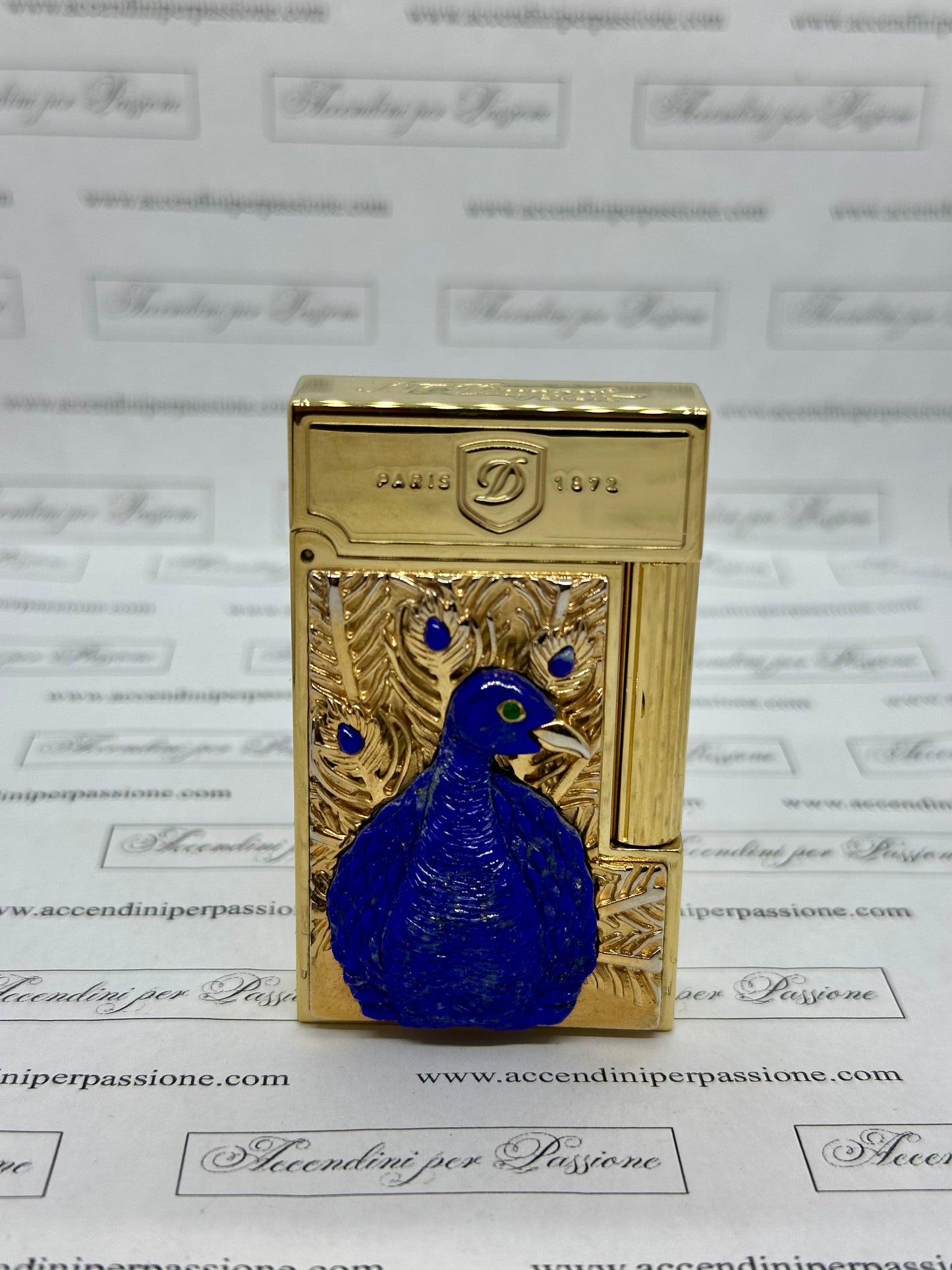 S.T. Dupont Linea 2 Haute Creation - "Peacock" Limited Ed.