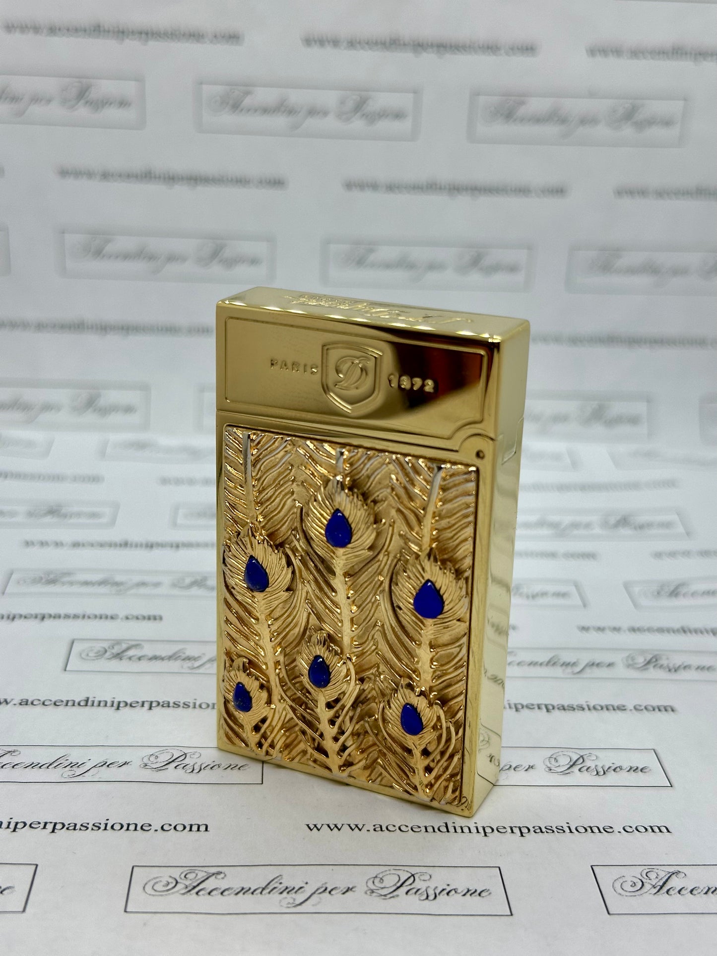S.T. Dupont Linea 2 Haute Creation - "Peacock" Limited Ed.