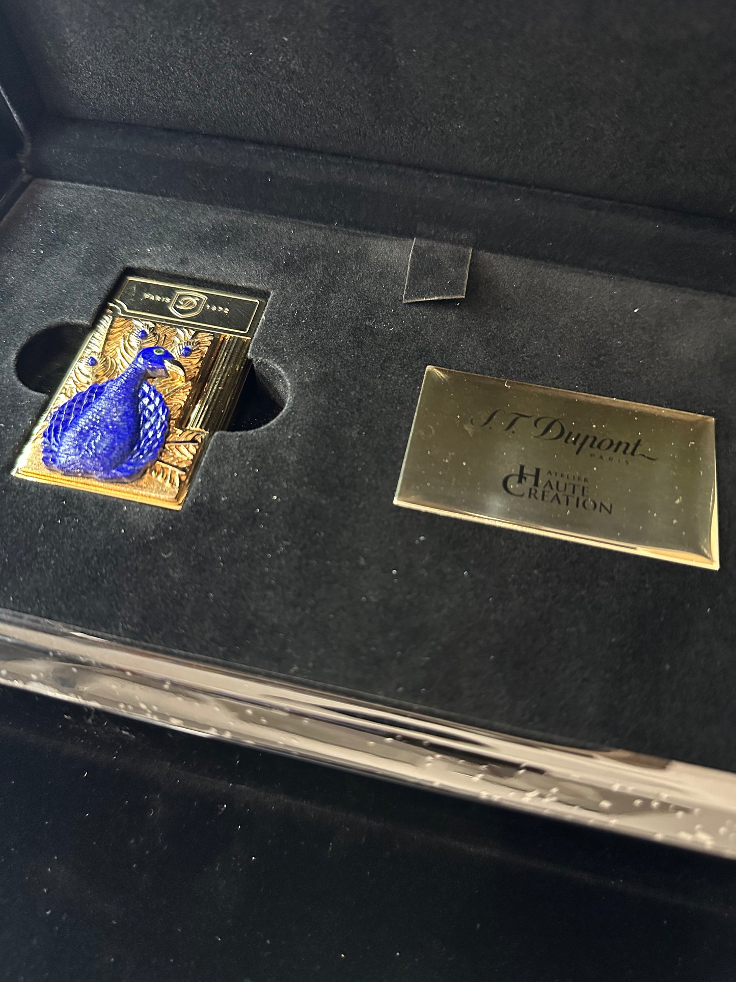 S.T. Dupont Linea 2 Haute Creation - "Peacock" Limited Ed.