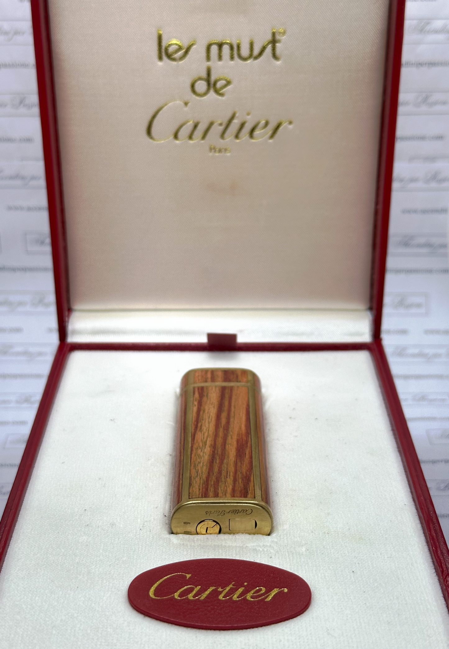 Cartier Les Must - Oro & Legno di Palissandro