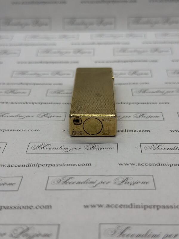DUNHILL Rollagas - Placcato Oro "Grain" - immagine 5